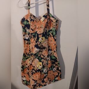 Floral Sleeveless Dress